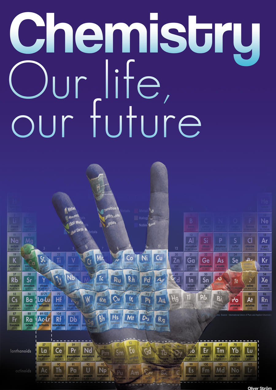 Chemistry - Our life, our future Poster
