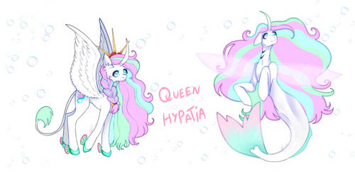 Queen Hypatia - OC by miyey