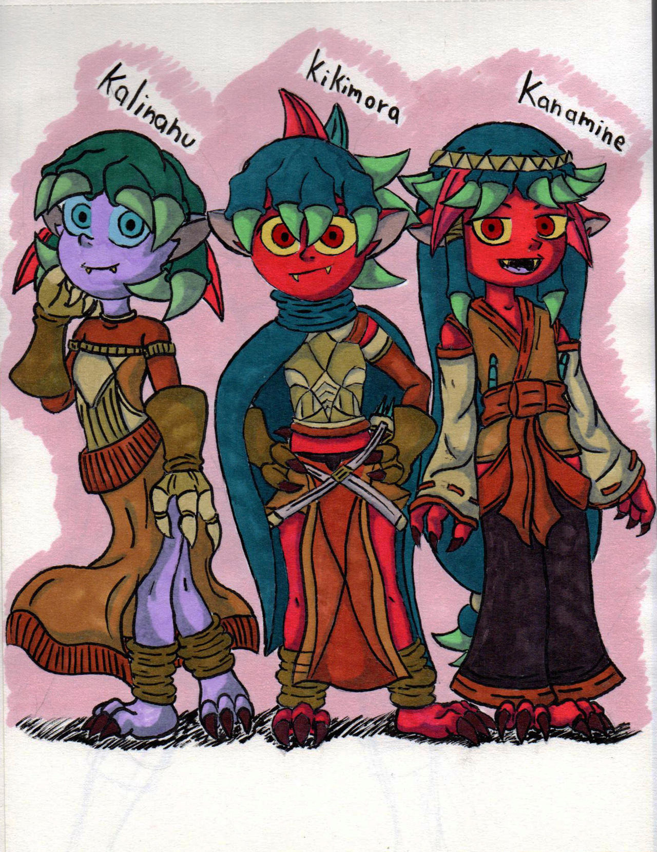 TOH - KuKaKe - Trillizas de la Palma by Thuledrawer09 on DeviantArt TOH - KuKaKe - Trillizas de la Palma by Thuledrawer09 on DeviantArt