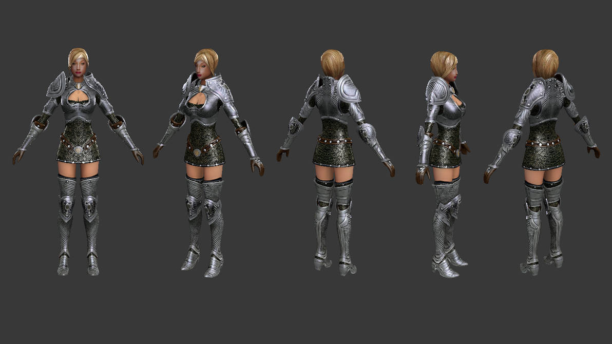 Low Poly Game Character 2 by miindstorm on DeviantArt