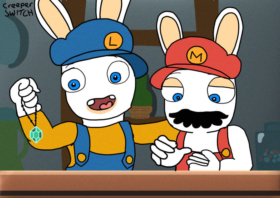 Super Rabbid Bros Groceries! by CreeperSwitch on DeviantArt