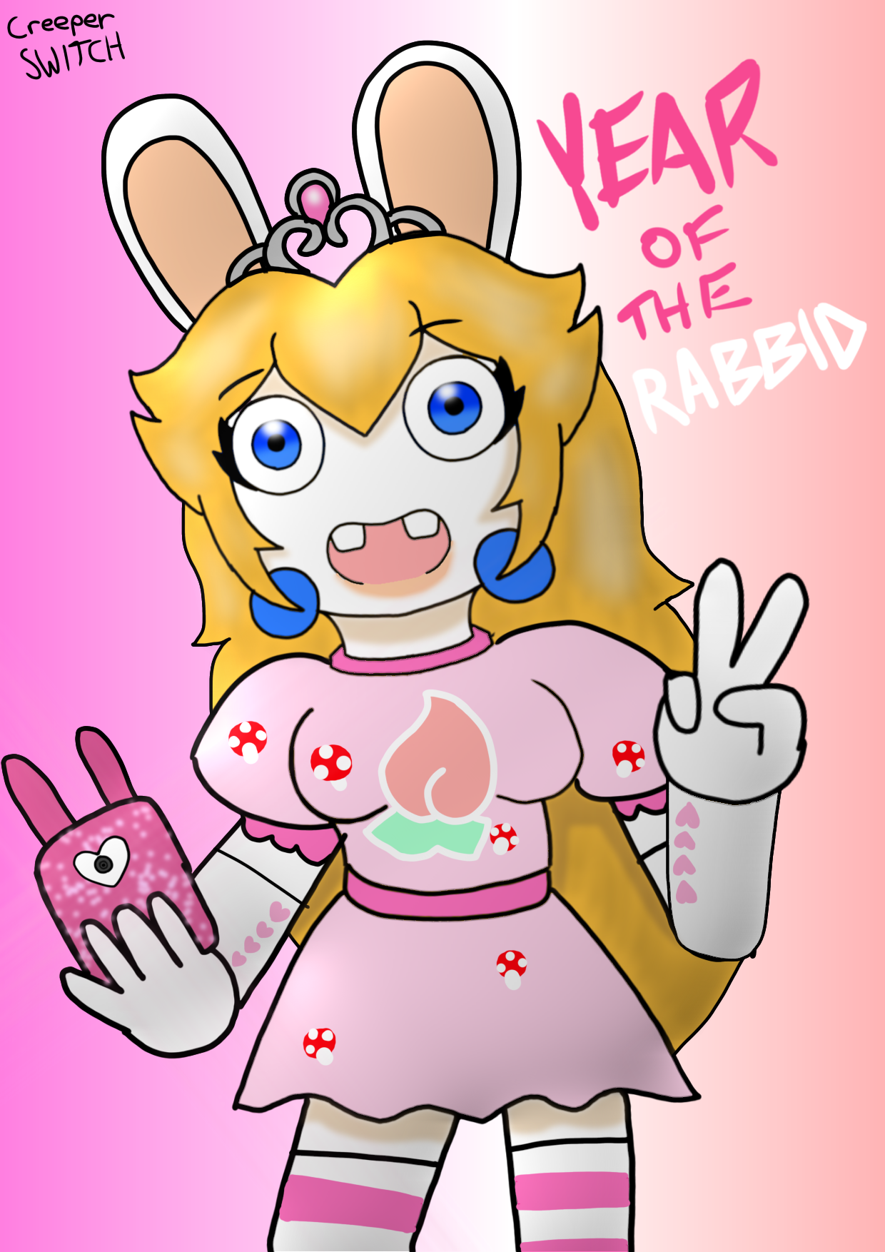 Deviantart Sad Rabbids Year of the Rabbid by CreeperSwitch on DeviantArt