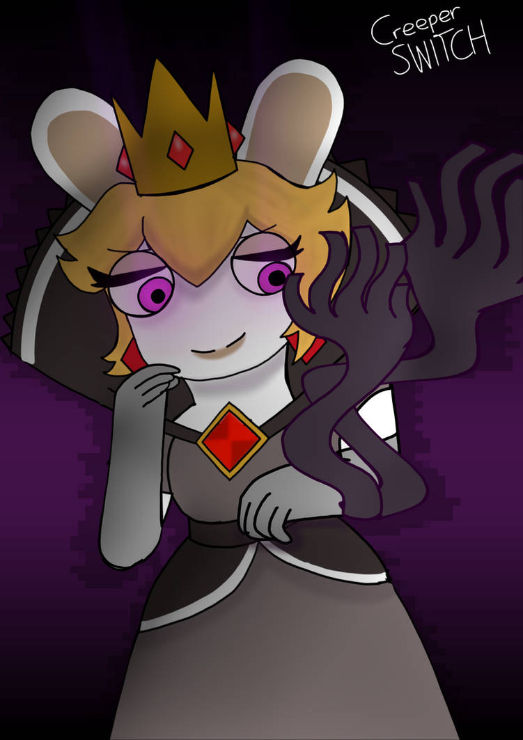 Queen Boo Rabbid Rabbid Shadow Queen REDUX by CreeperSwitch on DeviantArt