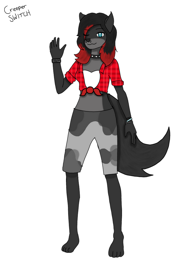 Werewolf Red (RedShiftJ) by CreeperSwitch on DeviantArt