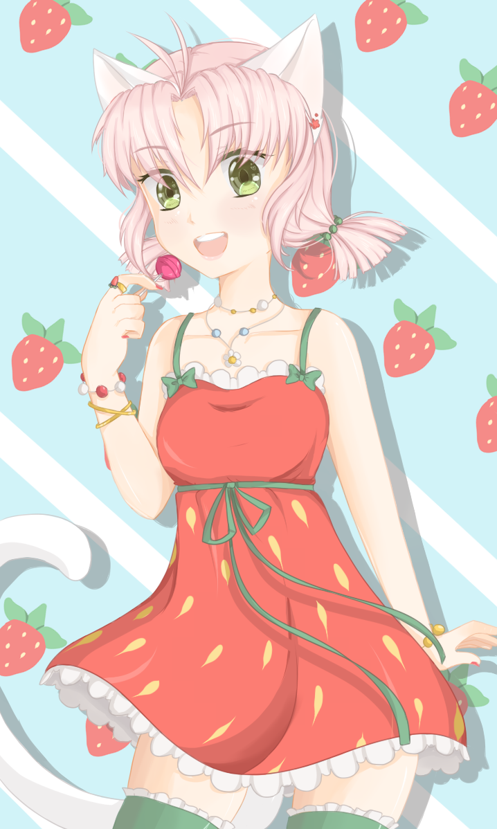 Strawberry Dress : Speedpaint