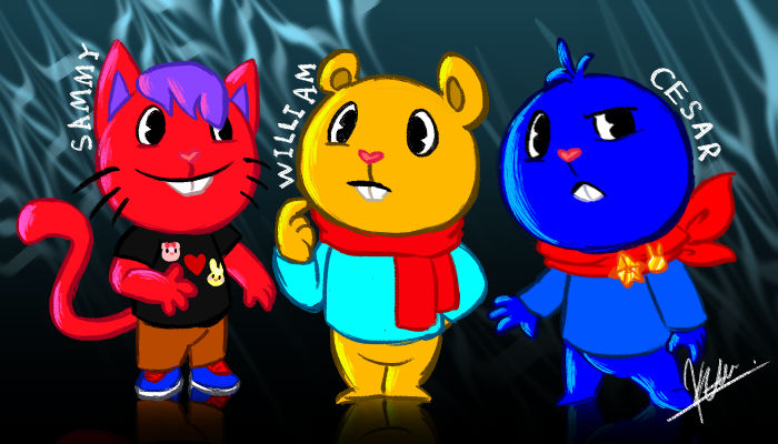 HTF Sammy and William and Cesar by MURAIKAO on DeviantArt