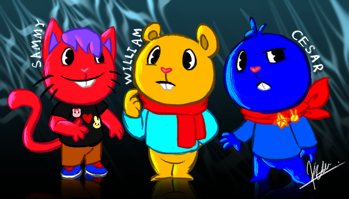 HTF Sammy and William and Cesar by MURAIKAO on DeviantArt