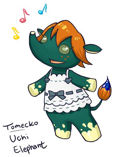 Animal Crossing Persona: Uchi Elephant by Tomecko on DeviantArt Animal Crossing Persona: Uchi Elephant by Tomecko on DeviantArt
