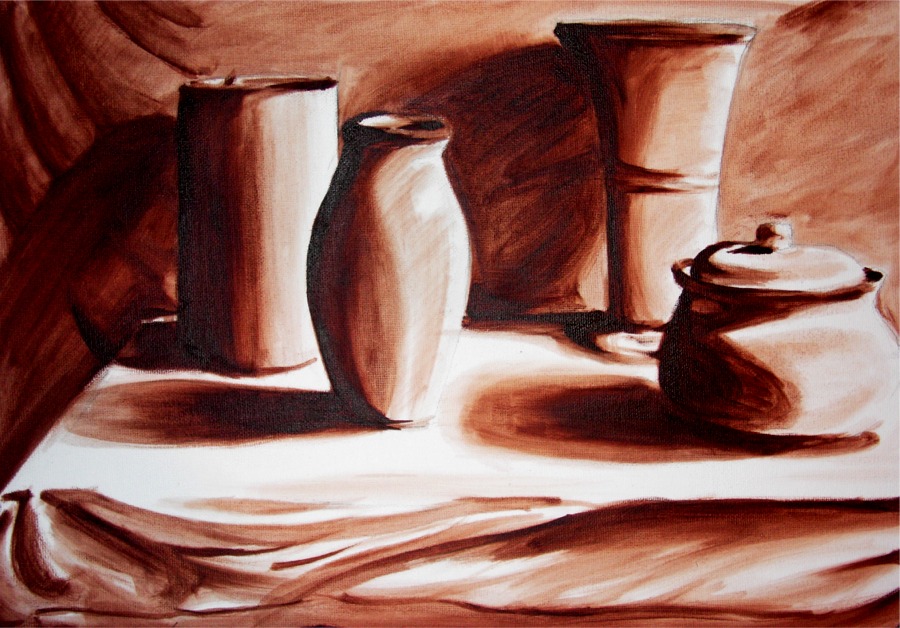 Still Life in Brown