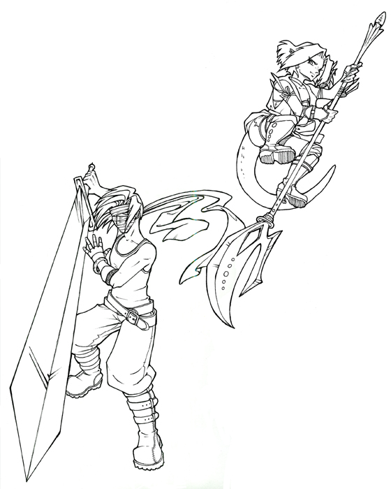 Collab Lineart