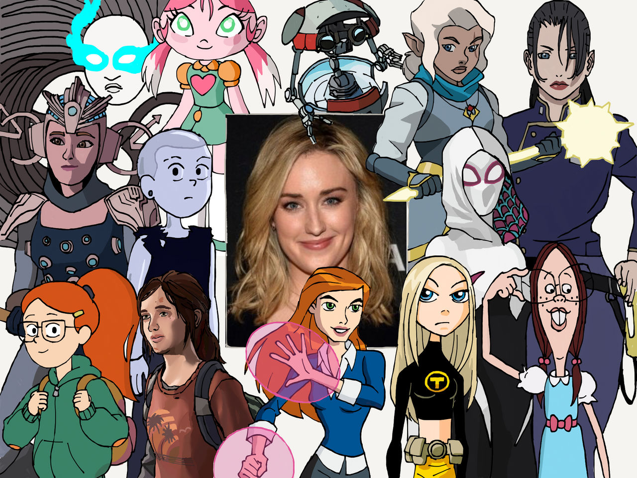 Character Compilation: Ashley Johnson By Melodiousnocturne24 On Deviantart