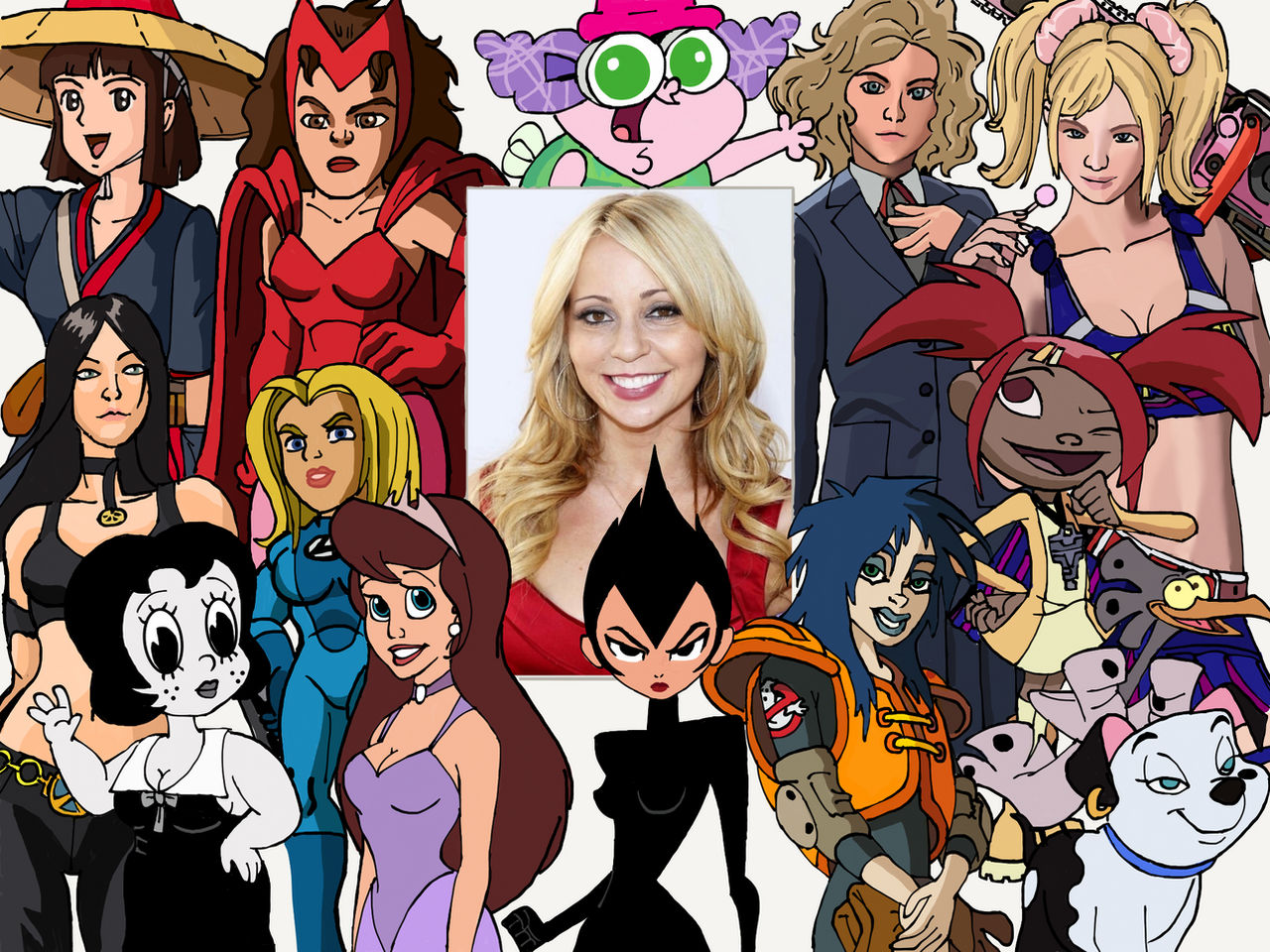 Tara Strong Rack Character Compilation: Tara Strong 2 by Melodiousnocturne24 on DeviantArt