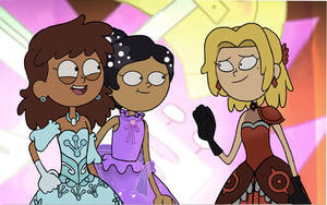 Gala Calamity Trio + backdrop