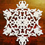 Perler Snowflake 3