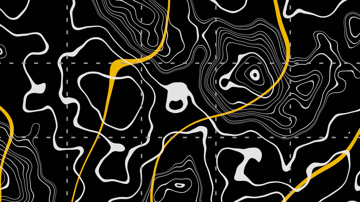 Abstract Geographical Map Abstract Topographic Map Background | Procedural Tech Art by cdhcch on ...