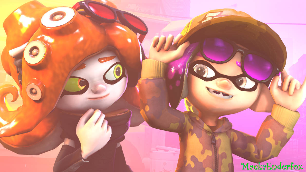 Hey Octoling by MaekaENDERFOX35 on DeviantArt