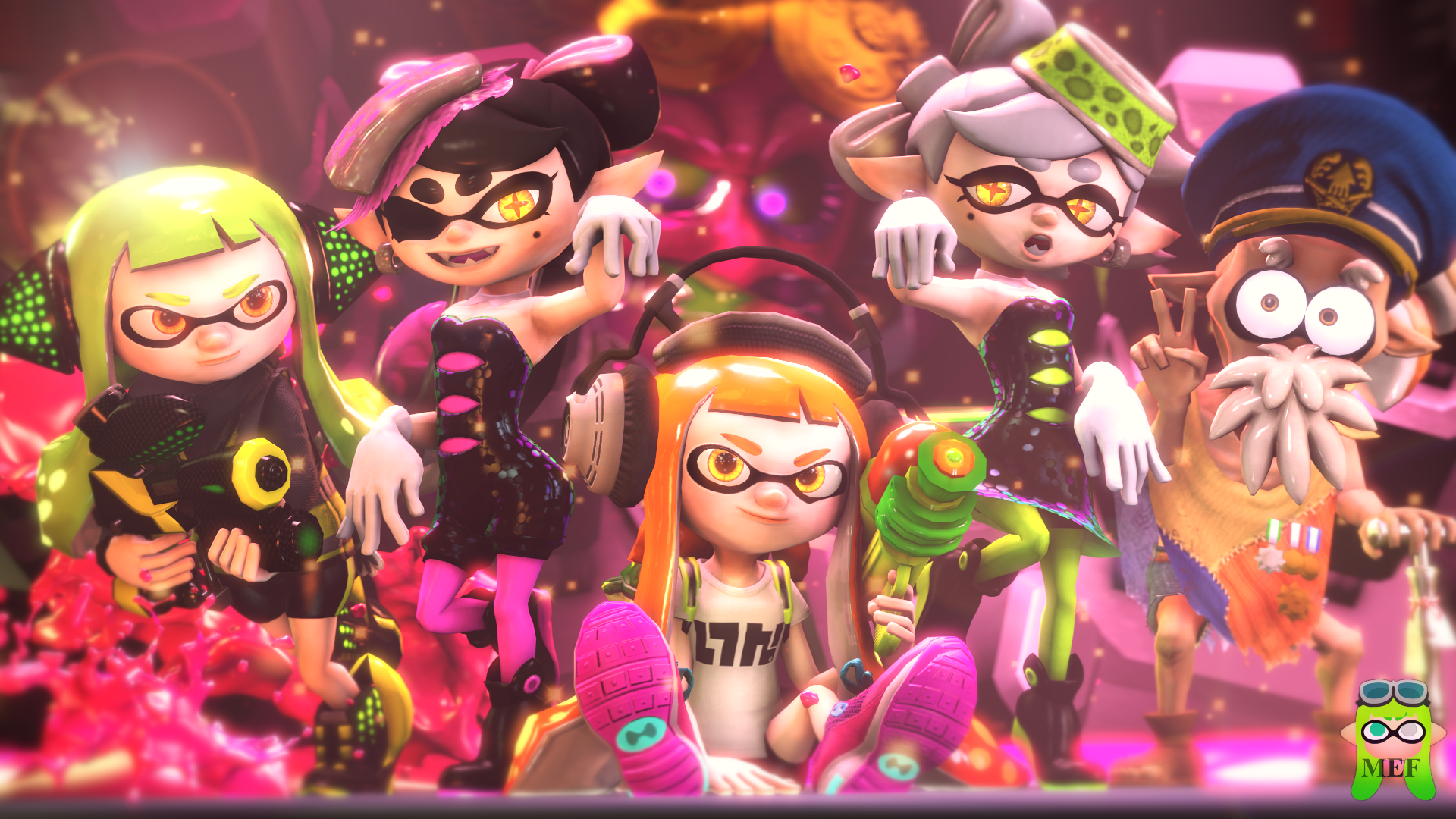 Splatoon Sea Deviantart Splatoon by MaekaENDERFOX35 on DeviantArt
