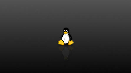 Tux Gravel Wallpaper