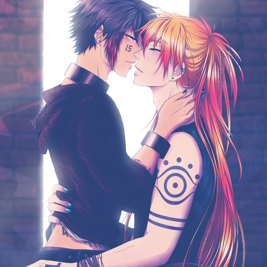 A Kiss On The Run Nanbaka Fanart By Balvana On DeviantArt a-kiss-on-the-run-nanbaka-fanart-by-balvana-on-deviantart