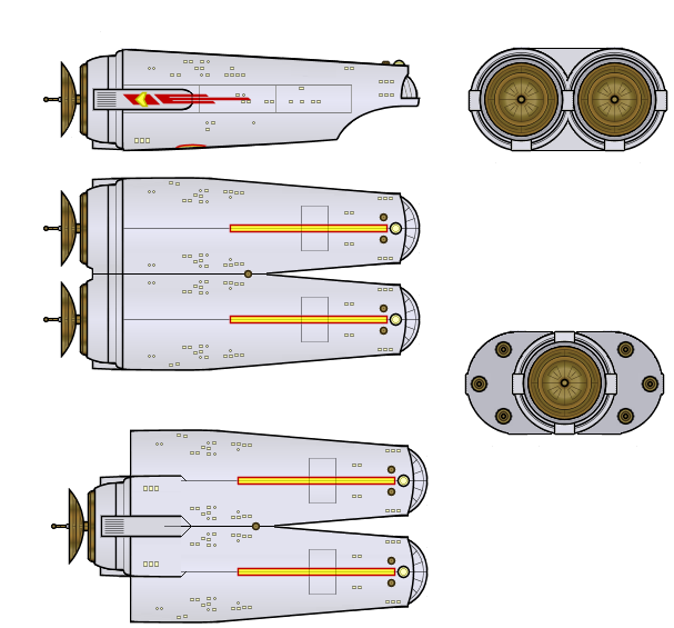 Battleship Secondary Hulls