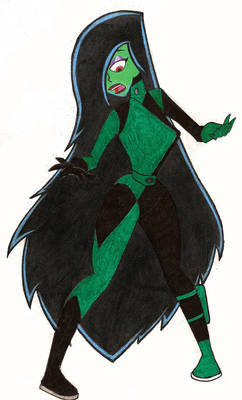 Ever wish to see Desiree in Shego's outfit?