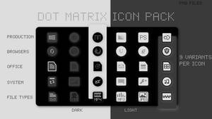 DOTMATRIX ICON PACK