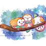 Pokemon - Rowlet trio