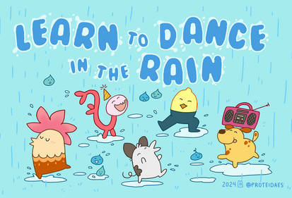 ko-fi club - LEARN TO DANCE IN THE RAIN