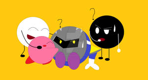 Kirby Meets Yin and Yang