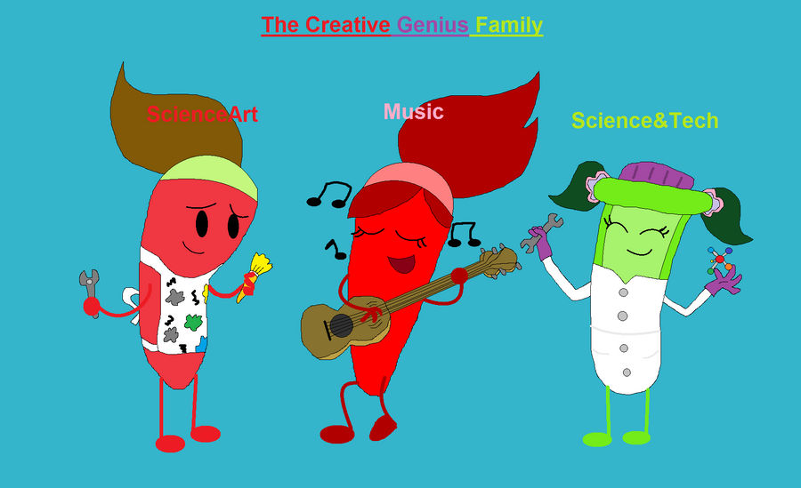 Creative Genius Deviantart The Creative Genius Family by Mimistarlish on DeviantArt