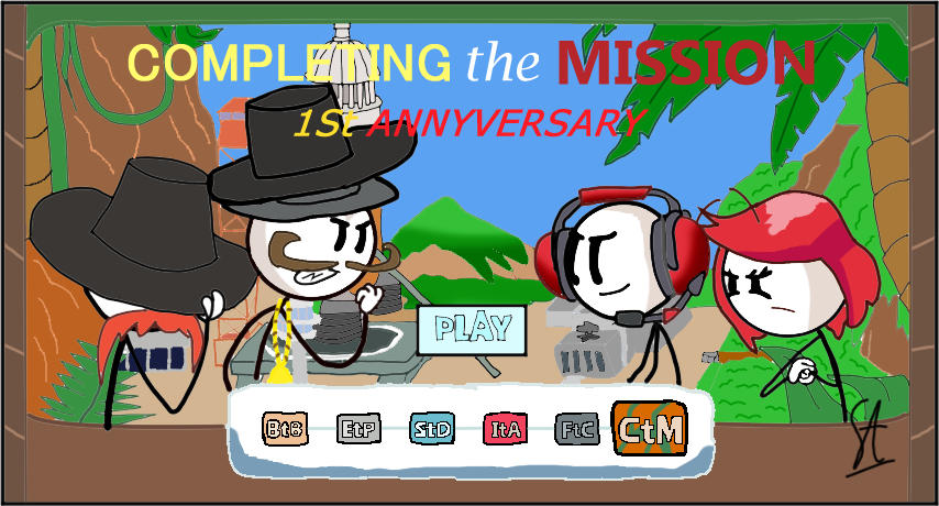 Mission Complete Deviantart Completing the Mission 1st anniversary by Mimistarlish on DeviantArt