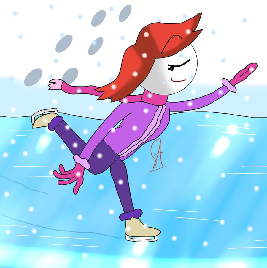 Ellie Ice Skating
