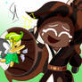 Caramel Arrow get tickled
