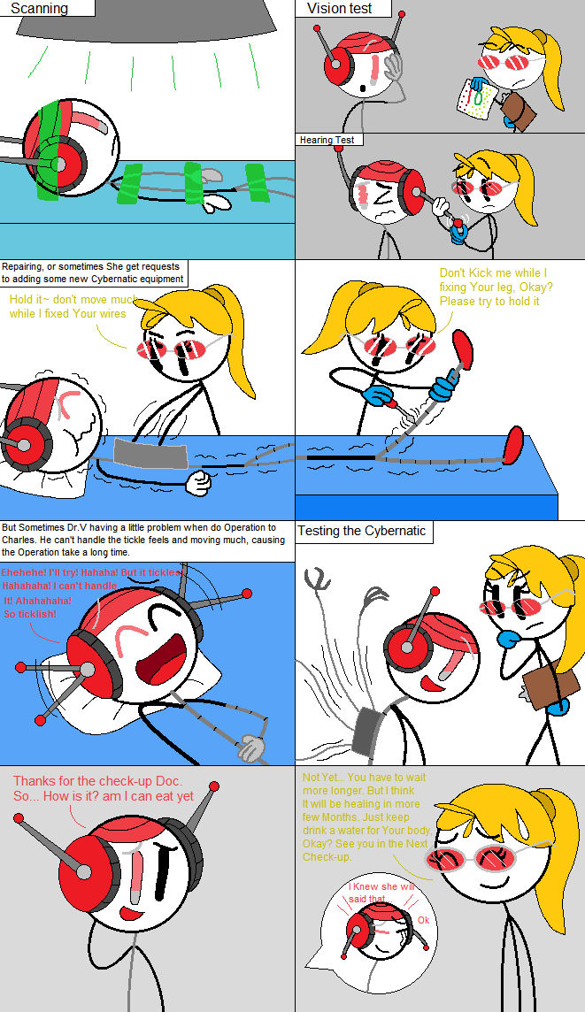 Cyborg Check Cyborg Charles Check Routine by Mimistarlish on DeviantArt
