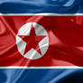 Democratic People's Rep. of Korea Realistic Flag