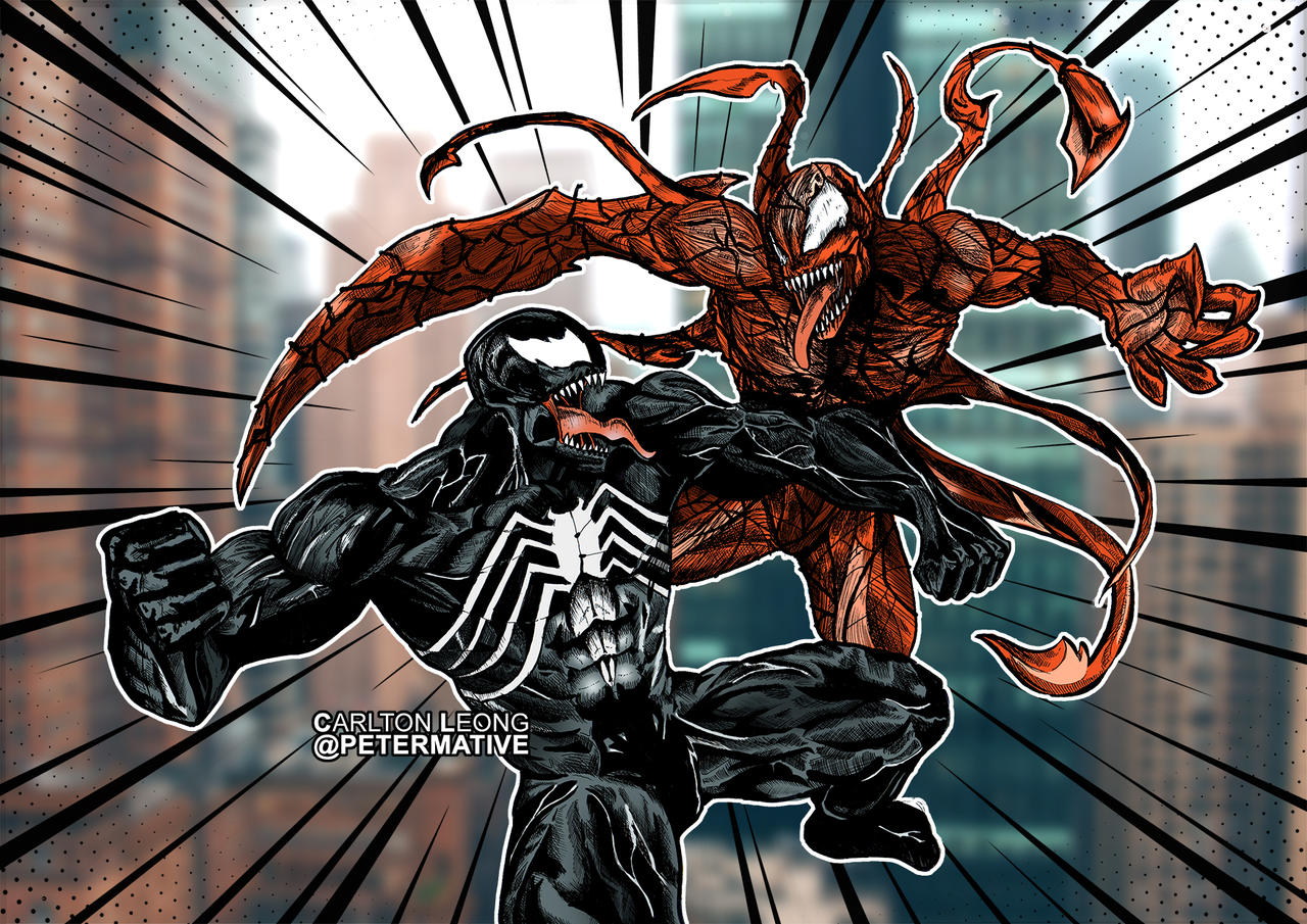 Venom VS Carnage By CPL101 On DeviantArt venom-vs-carnage-by-cpl101-on-deviantart