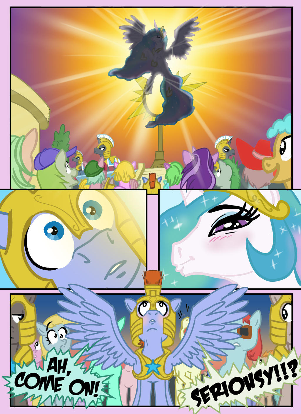 Iron Heart and the summer sun celebration ending