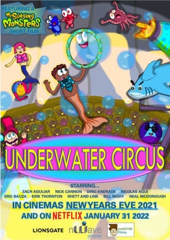 Underwater Circus (art by @nickquoland)