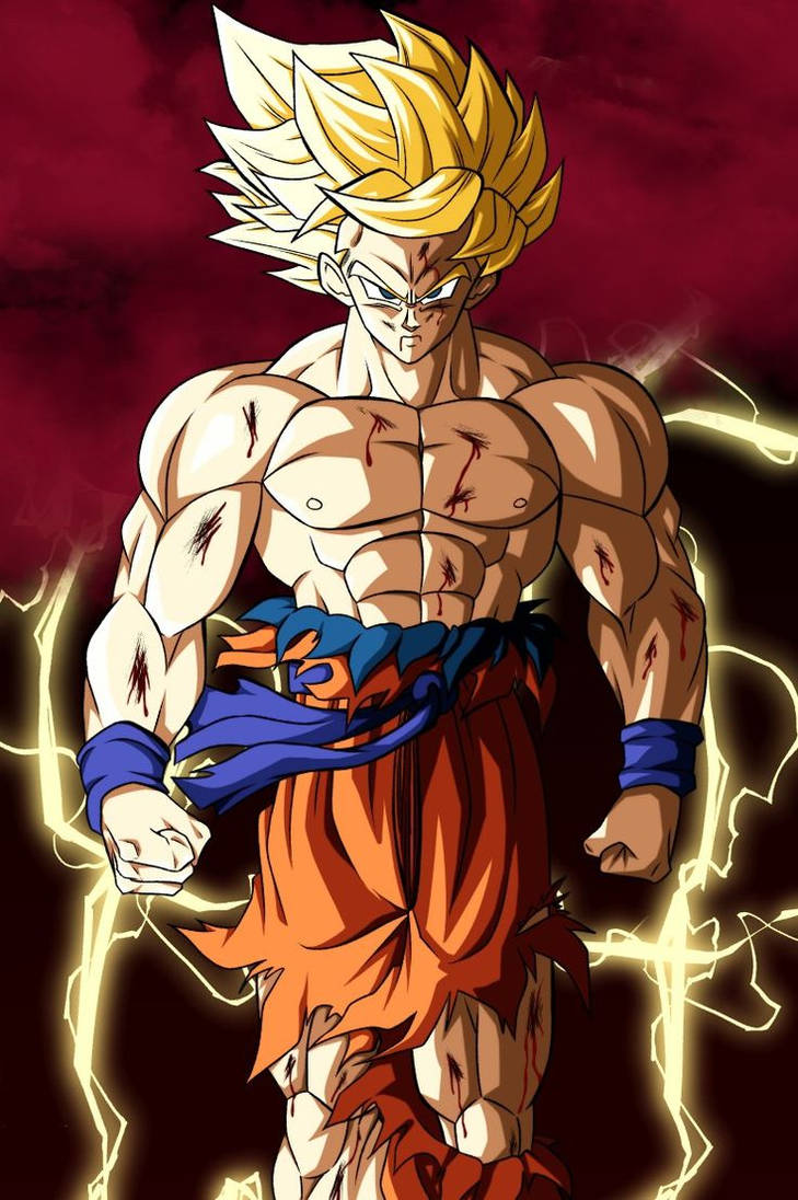 Goku First Rival Goku super saiyan first form by xavier1020578910 on DeviantArt