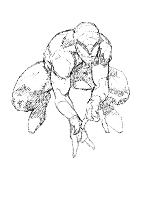 Spidey sketching again