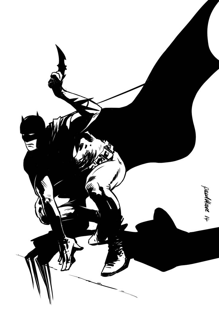 Batman ledge by Paul-Moore on DeviantArt