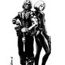 Winter Soldier and Black Widow