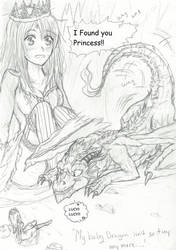 NaLu My Baby Dragon - My Pet Princess  Chap1 pg1