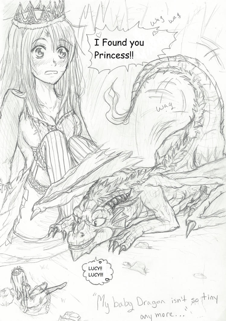 Манга принцесса и дракон