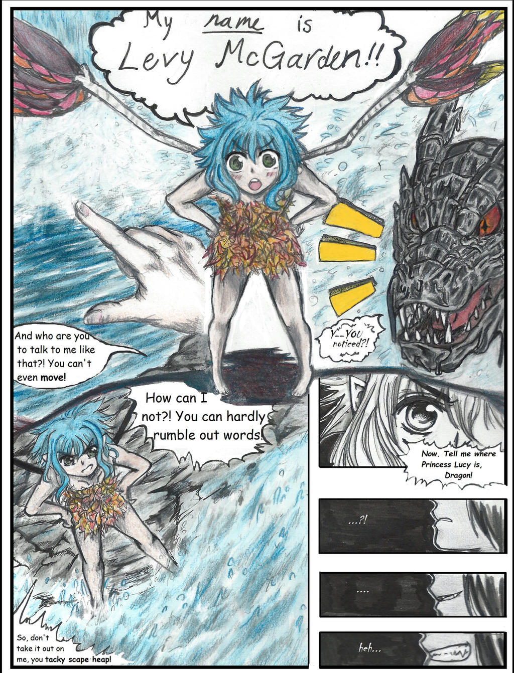 GaLe My Idiot Dragon - My Blue Fairy Chap8 Pg10