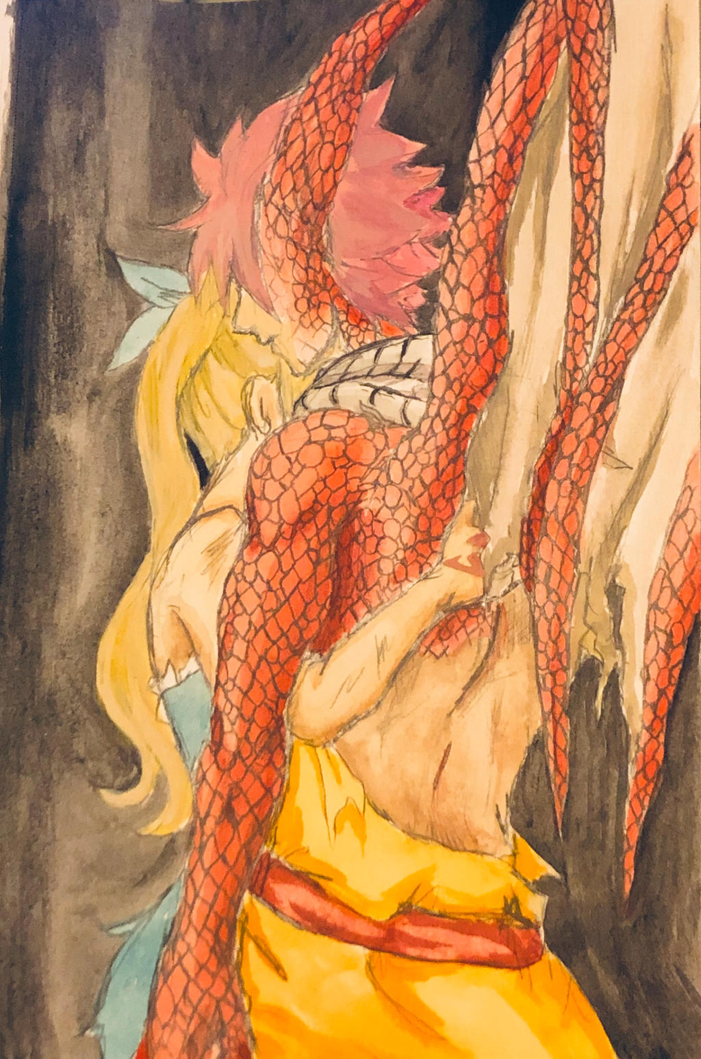 Dragon cry natsu and lucy by Joshdinobarney on DeviantArt