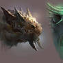 dragon heads