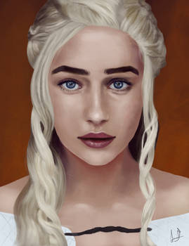 Daenerys Targaryen - Portrait Practice