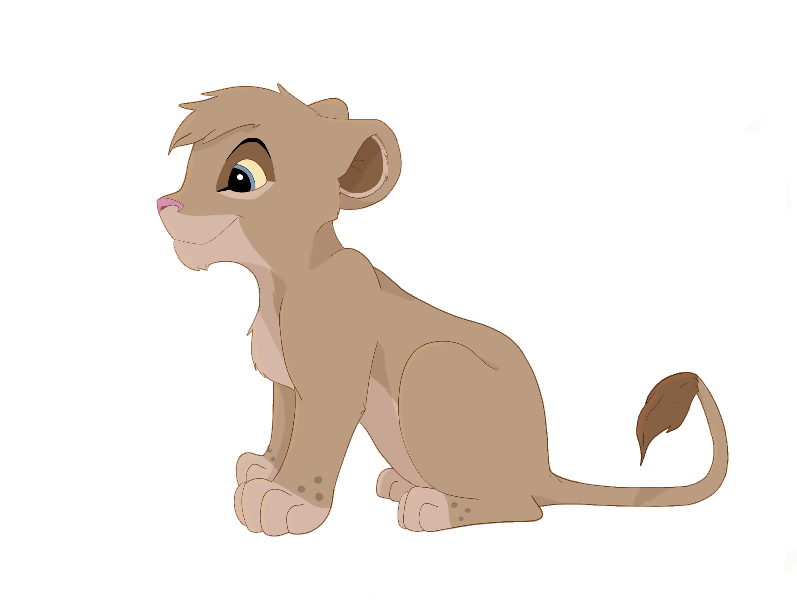 Lion cub