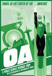 Green Lantern OA travel poster by MikeMahle